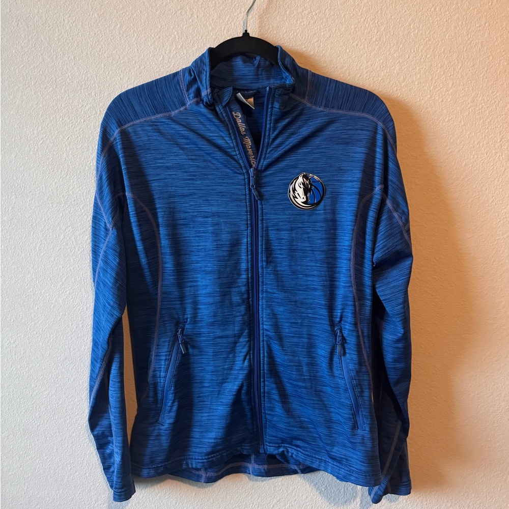 Majestic Dallas Mavericks Mavs NBA Full Zip Jacket Women’s Medium